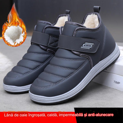 41%off【39-44】🔥Nowe zimowe buty męskie 2024 z ociepleniem, grubą skórą, wodoodporne i antypoślizgowe.3803805